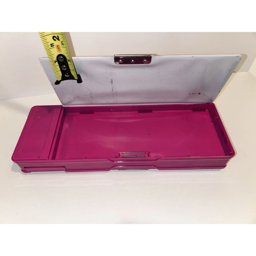 Fun Pencil Case With Calculator ,sharpener,hidden Pockets